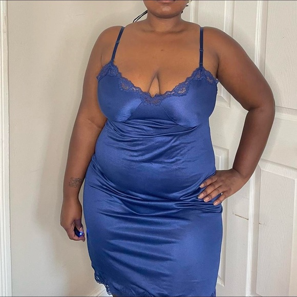 Vintage 90's nightgown slip dress 💙 - Picture 1 of 5